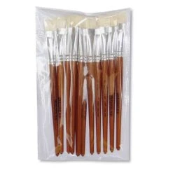 Léonard Flat Bristle Brush Set -Da Vinci Shop LC3A9onardFlatBristleBrushSet 4