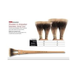 Léonard Twin Headed Brush Series 3645 RD -Da Vinci Shop LC3A9onardTwinHeadedBrushSeries3645RD 2