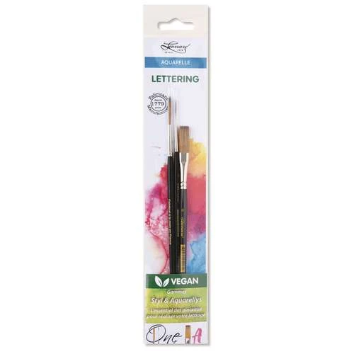 Léonard Vegan Series Lettering Brush Set 1 Léonard Vegan Series Lettering Brush Set