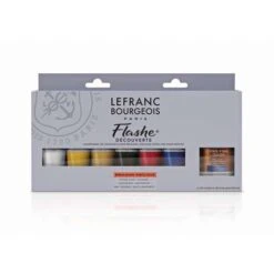 LEFRANC & BOURGEOIS | Flashe® Vinyl — Decouverte (Discovery) Set -Da Vinci Shop LEFRANC26amp3BBOURGEOIS7CFlasheC2AEVinylE28094Decouverte28Discovery29Set 3