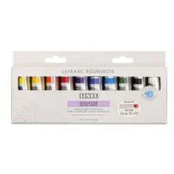 Lefranc & Bourgeois Linel Gouache Set 9 Lefranc & Bourgeois Linel Gouache Set -Da Vinci Shop Lefranc26amp3BBourgeoisLinelGouacheSet 4