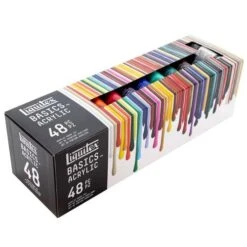Liquitex Basics Acrylic Paint Set - 48 Colours
