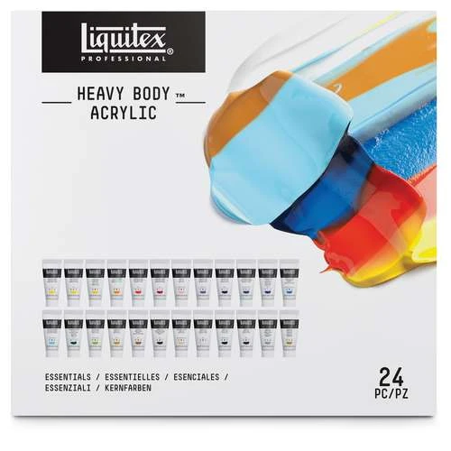Liquitex® | Professional Heavy Body Essentials Set — 24 X 22 Ml Tubes 1 Liquitex® | Professional Heavy Body Essentials Set — 24 X 22 Ml Tubes
