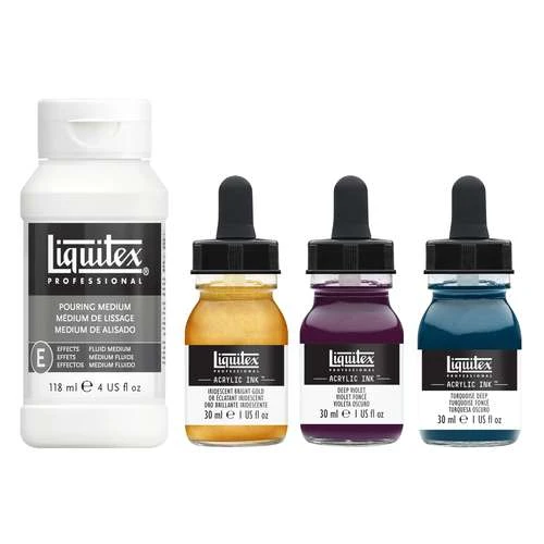 Liquitex Pouring Ink Sets 4 Liquitex Pouring Ink Sets - Image 4