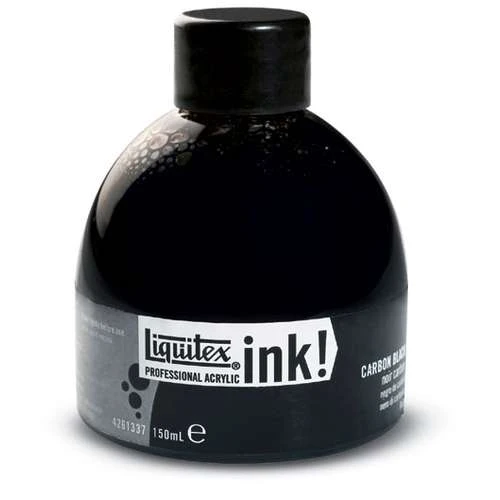 Liquitex Professional Carbon Black Acrylic Ink 1 Liquitex Professional Carbon Black Acrylic Ink