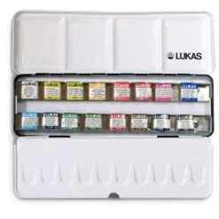 Lukas Aquarelle 1862 Watercolour Box Sets 8 Lukas Aquarelle 1862 Watercolour Box Sets -Da Vinci Shop LukasAquarelle1862WatercolourBoxSets 3
