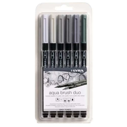 Lyra Aqua Brush Duo Marker Sets 4 Lyra Aqua Brush Duo Marker Sets - Image 4