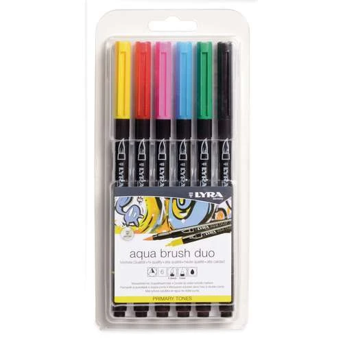 Lyra Aqua Brush Duo Marker Sets 1 Lyra Aqua Brush Duo Marker Sets