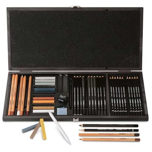 Lyra Rembrandt Monochrome 47 Piece Wooden Box Set 2 Lyra Rembrandt Monochrome 47 Piece Wooden Box Set - Image 2