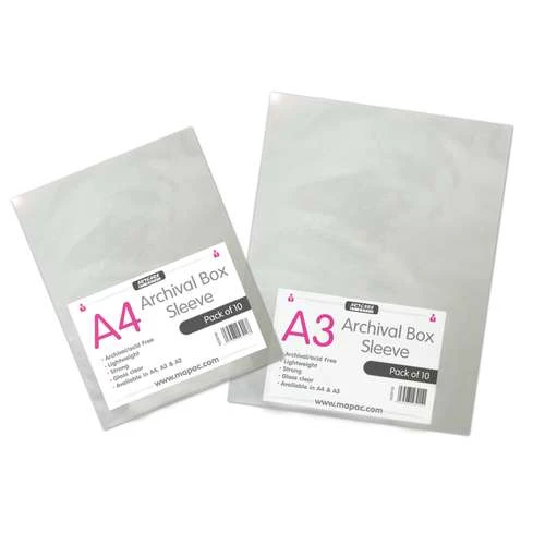 Mapac ArtCare Archival Protective Sleeves 1 Mapac ArtCare Archival Protective Sleeves