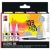 Marabu Alcohol Ink Set - Neon