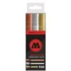 Molotow Metallic Set Permanent Paint Markers