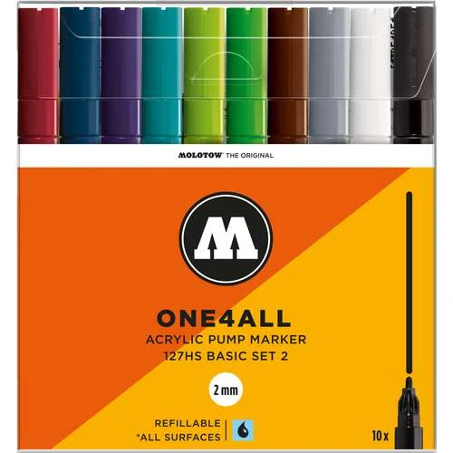 Molotow One4All 127HS Marker Pen Sets 2 Molotow One4All 127HS Marker Pen Sets - Image 2