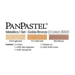 PANPASTEL® | Pearlescent Ultra Soft Pastels — 3 Pan Set -Da Vinci Shop PANPASTELC2AE7CPearlescentUltraSoftPastelsE280943panset 2