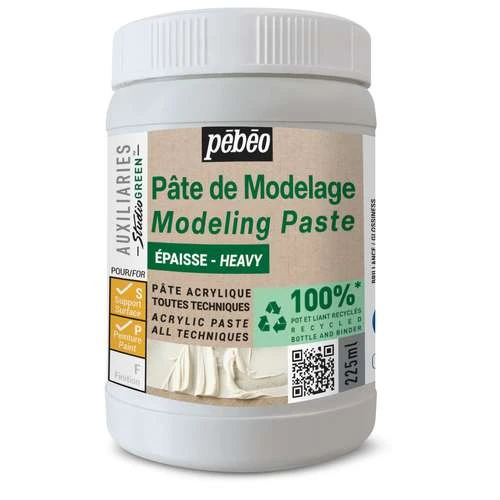 Pebeo Pébéo Studio Green Heavy Modelling Paste 1 Pebeo Pébéo Studio Green Heavy Modelling Paste