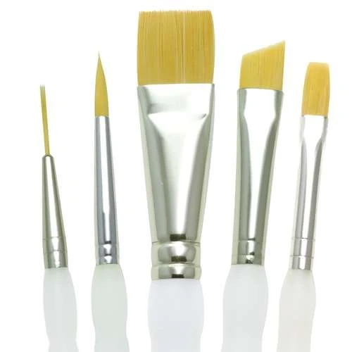 Royal & Langnickel Soft-Grip Beginners Brush Set 1 Royal & Langnickel Soft-Grip Beginners Brush Set