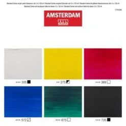 Royal Talens | AMSTERDAM Classroom Set — 6 X 120 Ml Tubes 8 Royal Talens | AMSTERDAM Classroom Set — 6 X 120 Ml Tubes -Da Vinci Shop RoyalTalens7CAMSTERDAMClassroomSetE280946x120mltubes 3