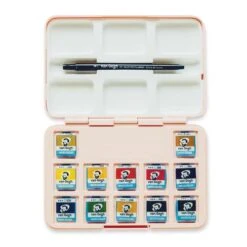 Royal Talens | Van Gogh Watercolour — Set Of 12 Floral Pocket Box -Da Vinci Shop RoyalTalens7CvanGoghwatercolourE28094setof12floralpocketbox 1