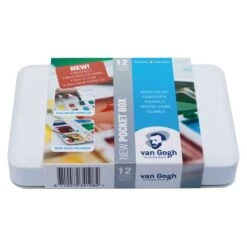 Royal Talens Van Gogh Pocket Watercolour Set 7 Royal Talens Van Gogh Pocket Watercolour Set -Da Vinci Shop RoyalTalensVanGoghPocketWatercolourSet 1