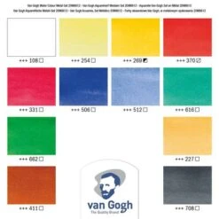 Royal Talens Van Gogh Watercolour Metal Box Sets 9 Royal Talens Van Gogh Watercolour Metal Box Sets -Da Vinci Shop RoyalTalensVanGoghWatercolourMetalBoxSets 3