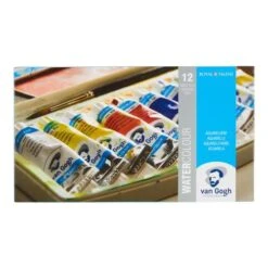 Royal Talens Van Gogh Watercolour Set - 12 X 10ml Tubes -Da Vinci Shop RoyalTalensVanGoghWatercolourSet 12x10mltubes 4