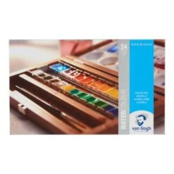 Royal Talens Van Gogh Watercolour Wooden Box Set -Da Vinci Shop RoyalTalensVanGoghWatercolourWoodenBoxSet 3