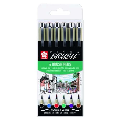 SAKURA PIGMA Brush™ — Set 1 SAKURA PIGMA Brush™ — Set