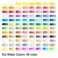 Sakura | Koi Water Color Studio Set — 96 Half Pans -Da Vinci Shop Sakura7CKoiWaterColorStudioSetE2809496halfpans 3