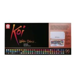 Sakura | Koi Water Color Studio Set — 96 Half Pans -Da Vinci Shop Sakura7CKoiWaterColorStudioSetE2809496halfpans 4