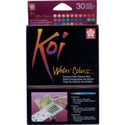 Sakura Koi Watercolour Sketch Sets -Da Vinci Shop SakuraKoiWatercolourSketchSets 3