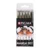 Sakura Pigma Manga 6 Piece Set