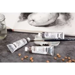 Schmincke | Liquid Charcoal Set — 3 X 5 Ml Tubes -Da Vinci Shop Schmincke7CLiquidCharcoalSetE280943x5mltubes 3