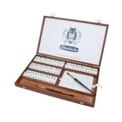 Schmincke Horadam Watercolour Wooden Box Set -Da Vinci Shop SchminckeHoradamWatercolourWoodenBoxSet 2