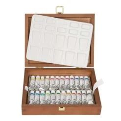 Schmincke Horadam Watercolour Wooden Box Sets -Da Vinci Shop SchminckeHoradamWatercolourWoodenBoxSets 4