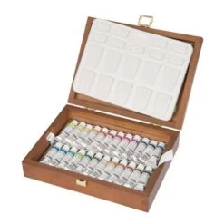 Schmincke Horadam Watercolour Wooden Box Sets -Da Vinci Shop SchminckeHoradamWatercolourWoodenBoxSets 5