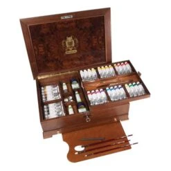 Schmincke Mussini Wooden Oil Paint Set