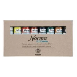 Schmincke Norma Blue Finest Water-Mixable Artist Oil Paint Set -Da Vinci Shop SchminckeNormaBlueFinestWater MixableArtistOilPaintSet 3