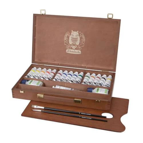 Schmincke PrimacrylAcrylic Wooden Box Set 2 Schmincke PrimacrylAcrylic Wooden Box Set - Image 2