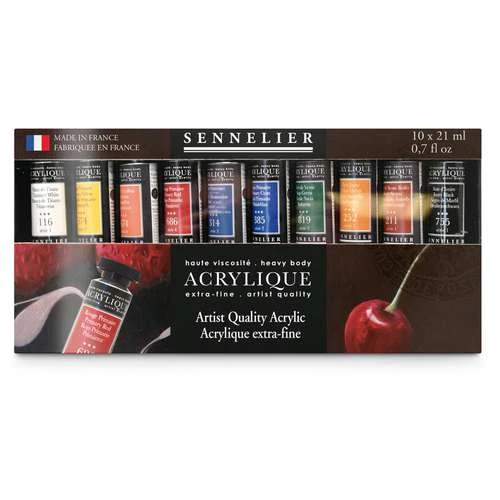 Sennelier Extra Fine Acrylic Set 1 Sennelier Extra Fine Acrylic Set