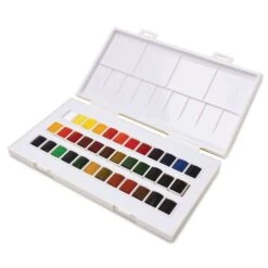 Sennelier Student Watercolour Travel Box -Da Vinci Shop SennelierStudentWatercolourTravelBox 1