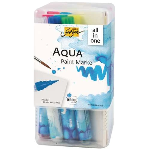 Solo Goya Aqua Paint Marker Powerpack All In One 1 Solo Goya Aqua Paint Marker Powerpack All In One