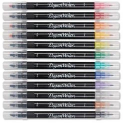 Speedball Elegant Writer Calligraphy Double-Tipped Marker Set