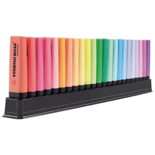 Stabilo Boss Original 23 Colour Deskset 2 Stabilo Boss Original 23 Colour Deskset - Image 2