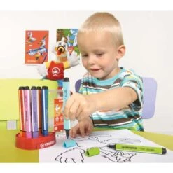 Stabilo Trio Scribbi 12 Marker Pen Set -Da Vinci Shop StabiloTrioScribbi12MarkerPenSet 2