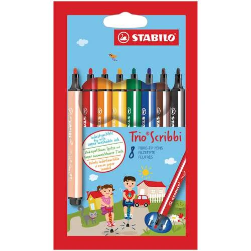 Stabilo Trio Scribbi Marker Pen Sets 1 Stabilo Trio Scribbi Marker Pen Sets