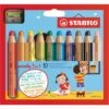 Stabilo Woody 3 In 1 Colouring Pencil Sets