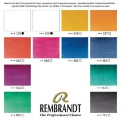 TALENS | REMBRANDT Themed Set — Opaque White & Mixing Colours 8 TALENS | REMBRANDT Themed Set — Opaque White & Mixing Colours -Da Vinci Shop TALENS7CREMBRANDTThemedSetE28094OpaqueWhite26amp3BMixingColours 3