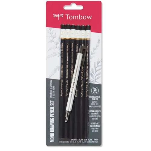 TOMBOW® | Mono Pencil Set — 6 Pencils 1 TOMBOW® | Mono Pencil Set — 6 Pencils