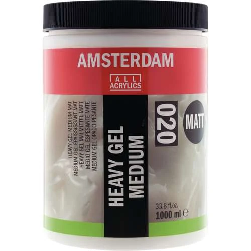 Talens Amsterdam Matt Heavy Gel Painting Medium 020 2 Talens Amsterdam Matt Heavy Gel Painting Medium 020 - Image 2