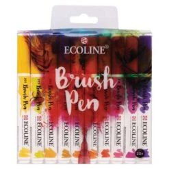 Talens Ecoline Brush Pen Marker Sets -Da Vinci Shop TalensEcolineBrushPenMarkerSets 4